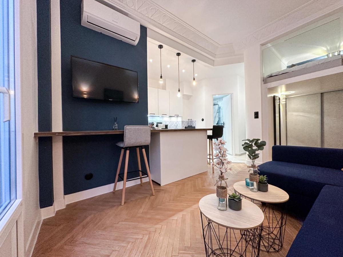 Clemenceau - Appartement Central, Calme, Cosy, Moderne Ницца Экстерьер фото