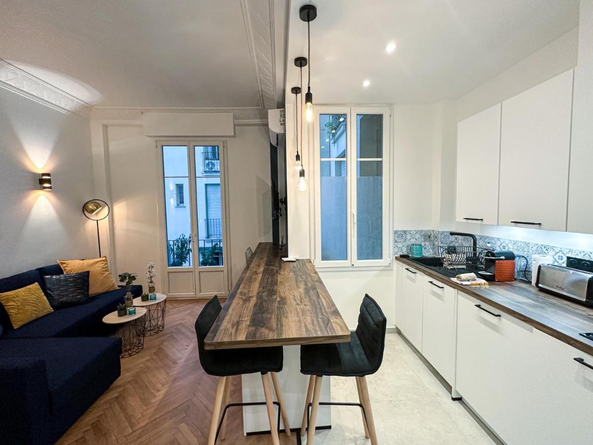 Clemenceau - Appartement Central, Calme, Cosy, Moderne Ницца Экстерьер фото