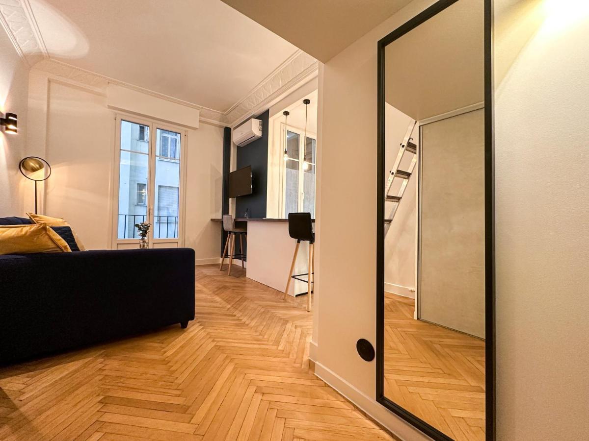 Clemenceau - Appartement Central, Calme, Cosy, Moderne Ницца Экстерьер фото